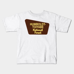 Humboldt-Toiyabe National Forest Kids T-Shirt